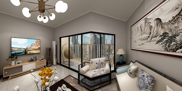 合兴装饰设计-荔山苑2街1号1603房-装修设计方案