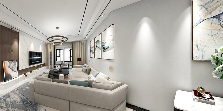 龙爱设计-MOMA当代城-装修设计方案