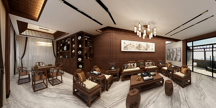 全案蔡设计-平湖-私人会所-装修设计方案