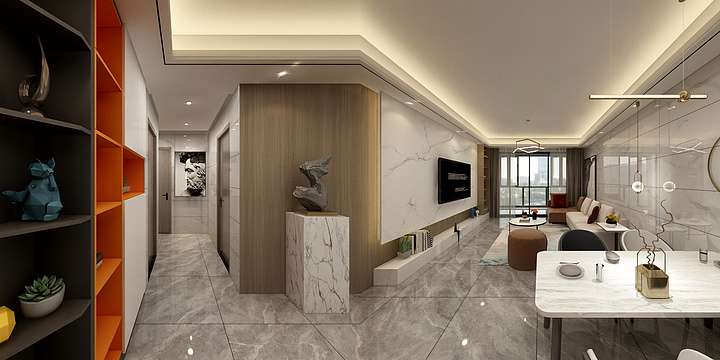 初禾空間設計-碧桂园1#803室-装修设计方案