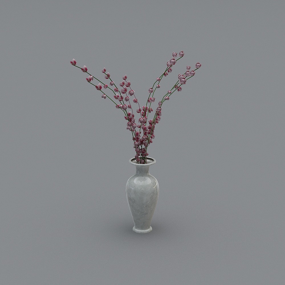 小桃花瓶