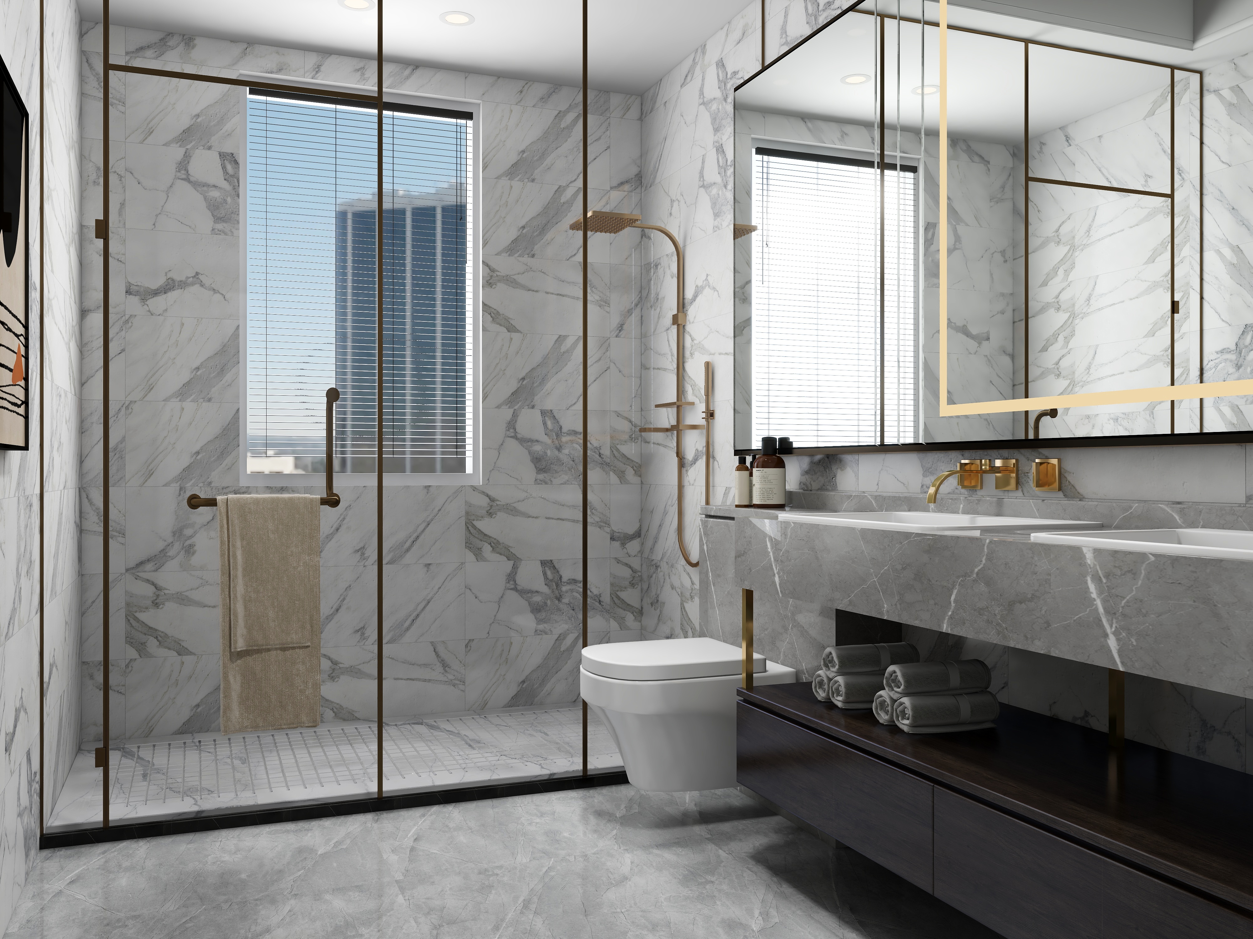 酷渲染Master-196平美式轻奢全屋『酷渲染Master』装修效果图