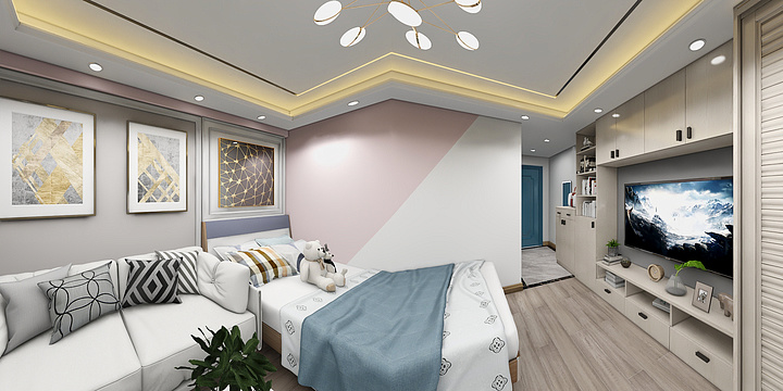 设计一LiuB-锦华时代-装修设计方案