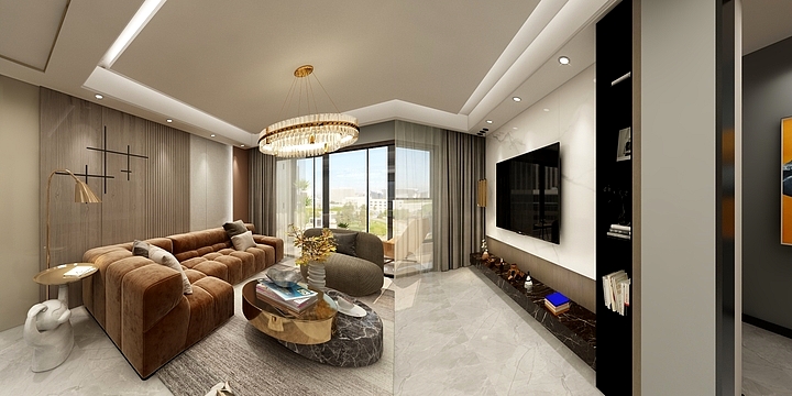 设计师唐莉-巴黎香颂-装修设计方案