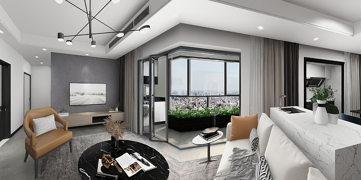 Designq7-卡布奇诺国际社区-装修设计方案