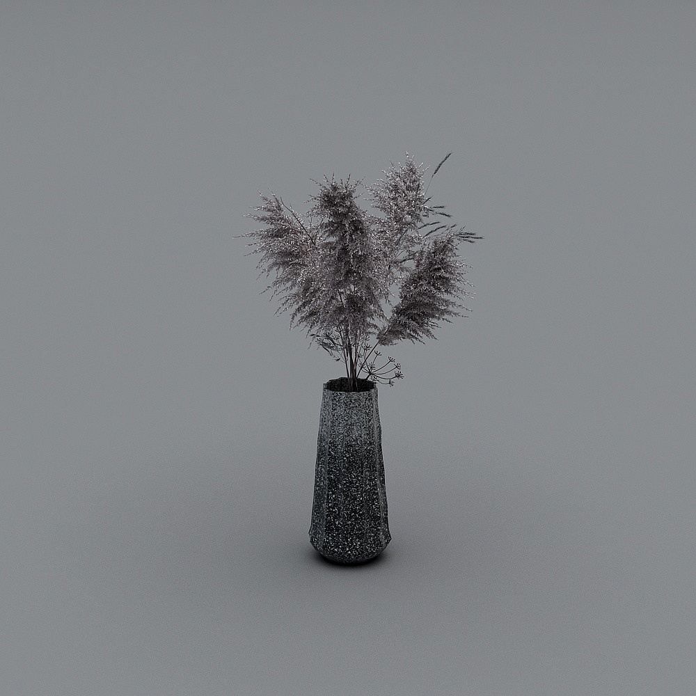 餐厅花3D模型