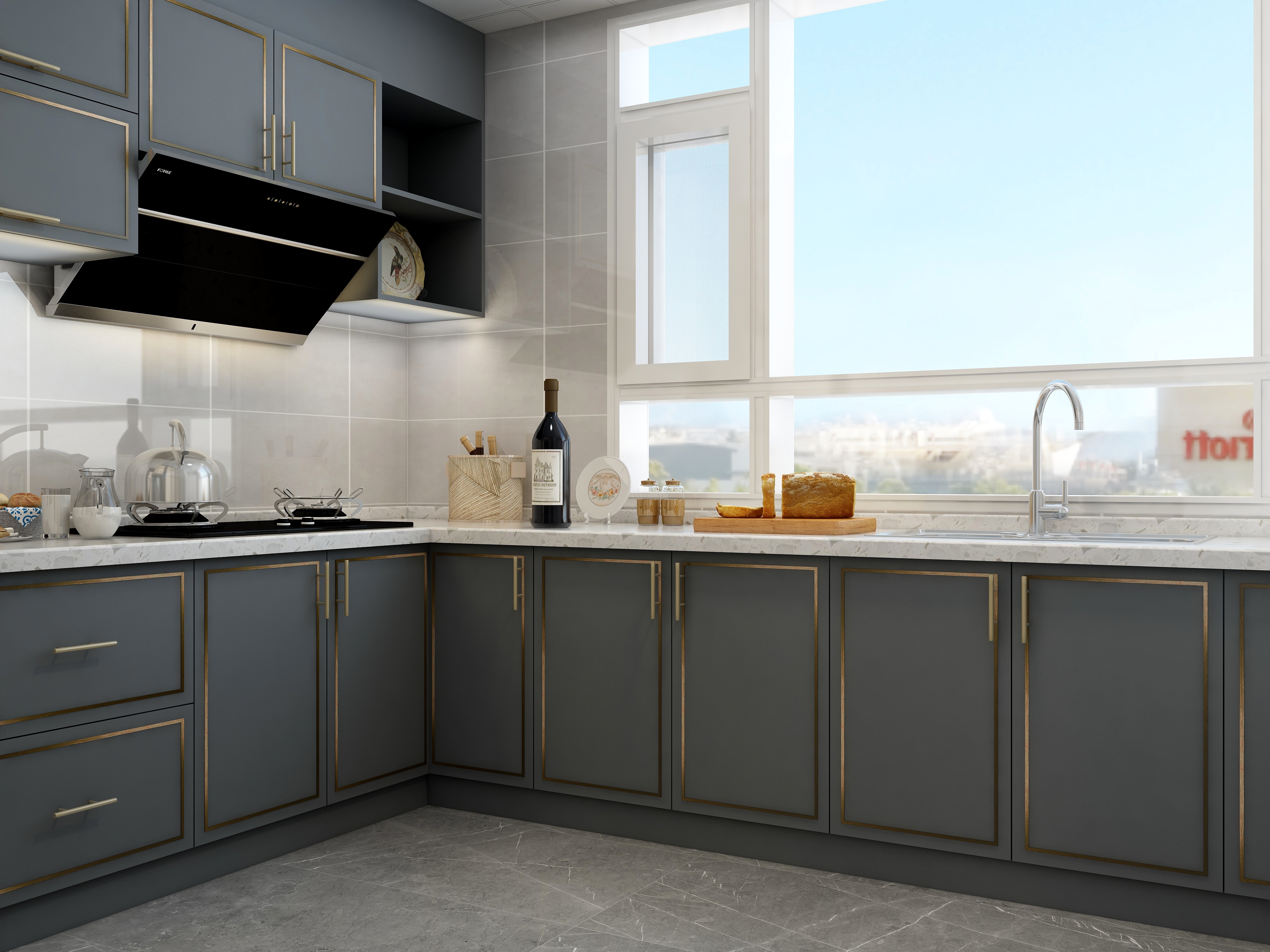 庄育霖-现代轻奢装修效果图