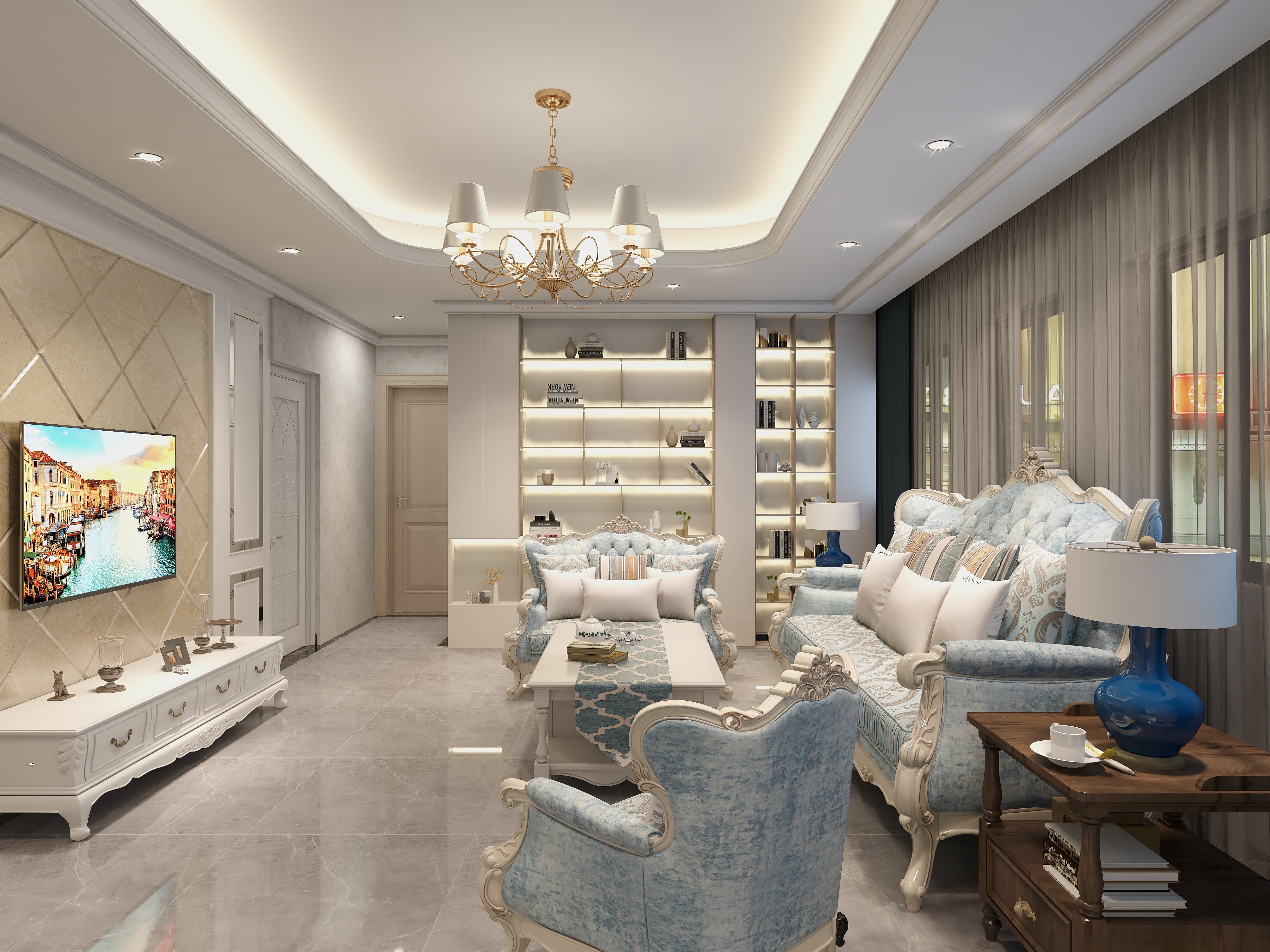 设计师张城-欧式-装修设计方案