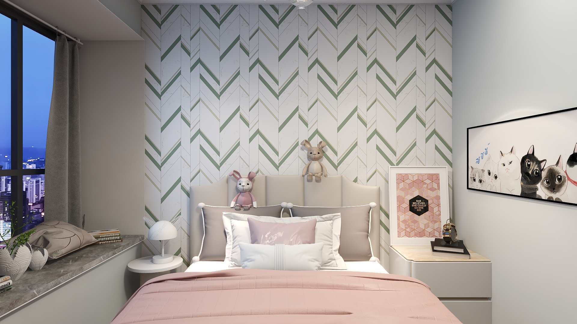 nicmao-现代轻奢装修效果图