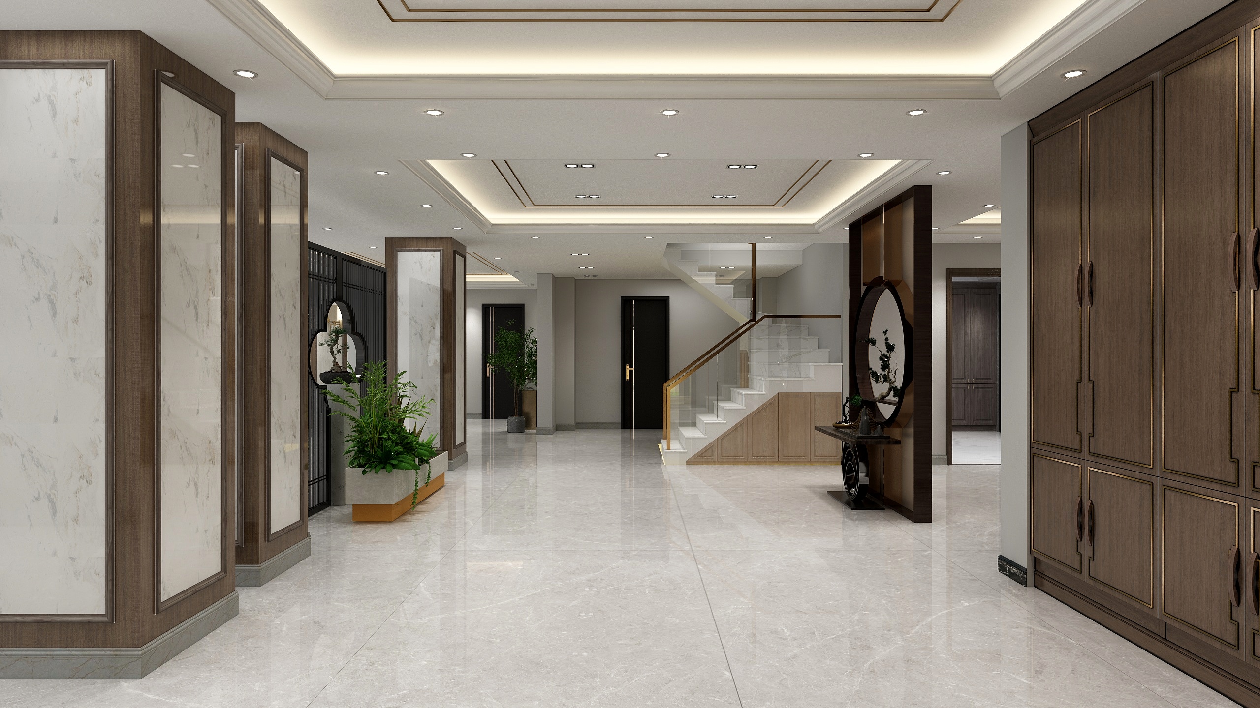 Lee小七-御翠园雅翠19一层-装修设计方案