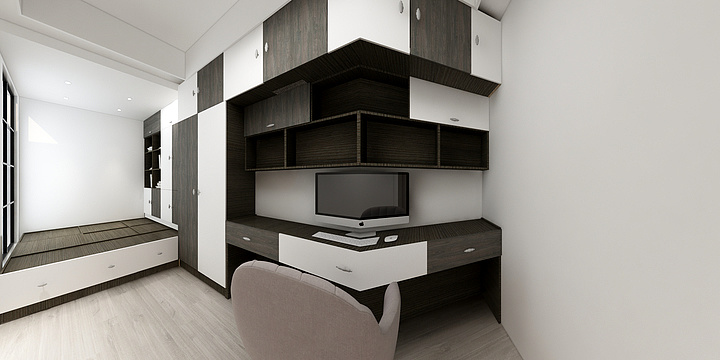 品创空间设计浩子-二栋二单元1502-装修设计方案