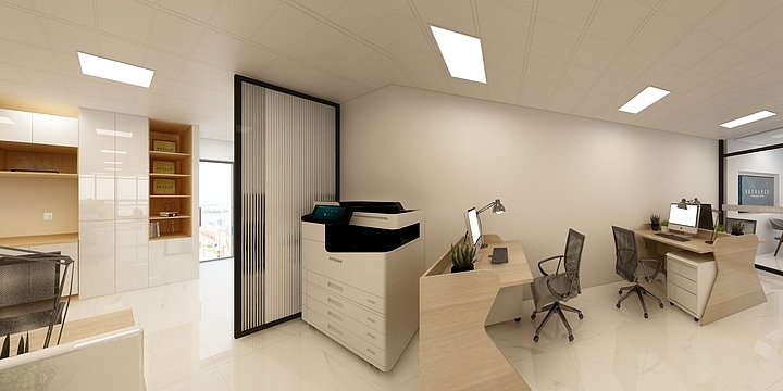 佑白-北京某咨询公司装修方案-装修设计方案