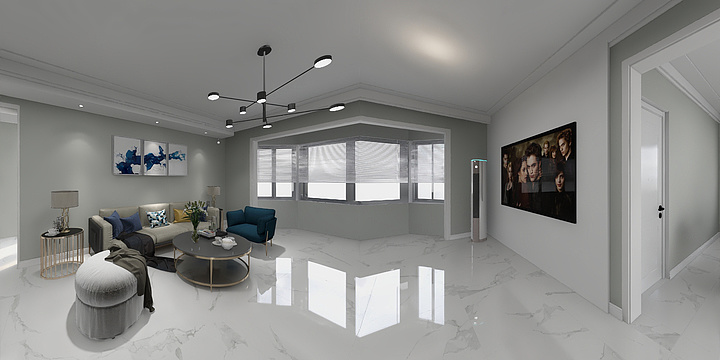 设计师胡修鹏-龙泉苑-装修设计方案