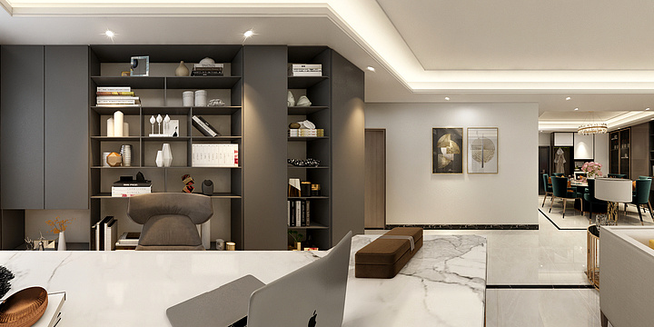 家装设计丨-融创-文旅城A14地块-C户型-装修设计方案