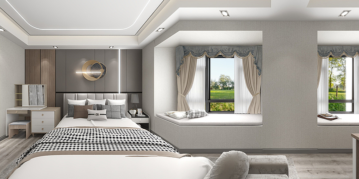 3D云设lemj-诺美尚居-国华新都-1602复式-方案3-副本-装修设计方案