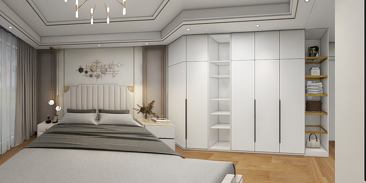 ZHP3D效果图-昆山沪利装饰裕园别墅生活区F2-F3-装修设计方案