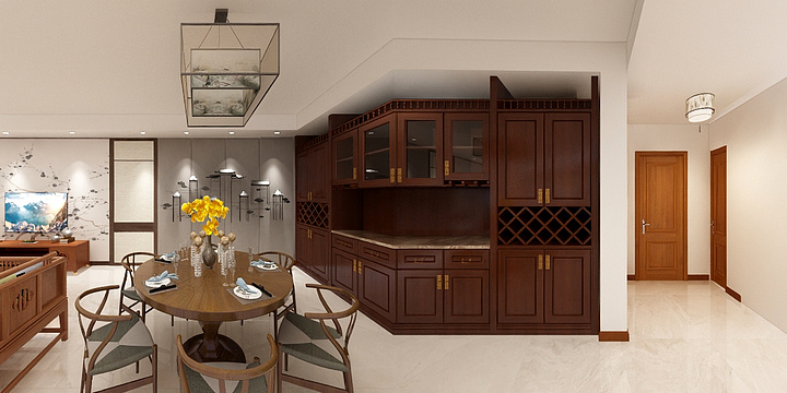 令狐松-宾南花园-装修设计方案