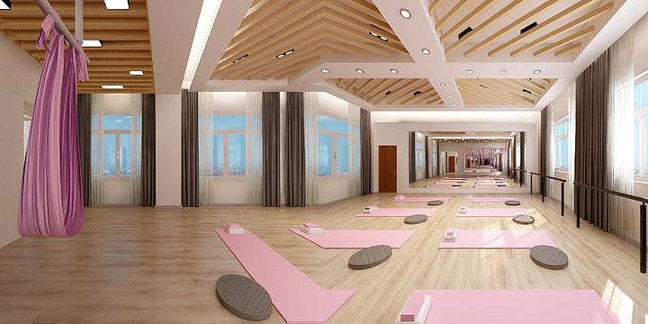 包英俊-瑜伽馆-装修设计方案