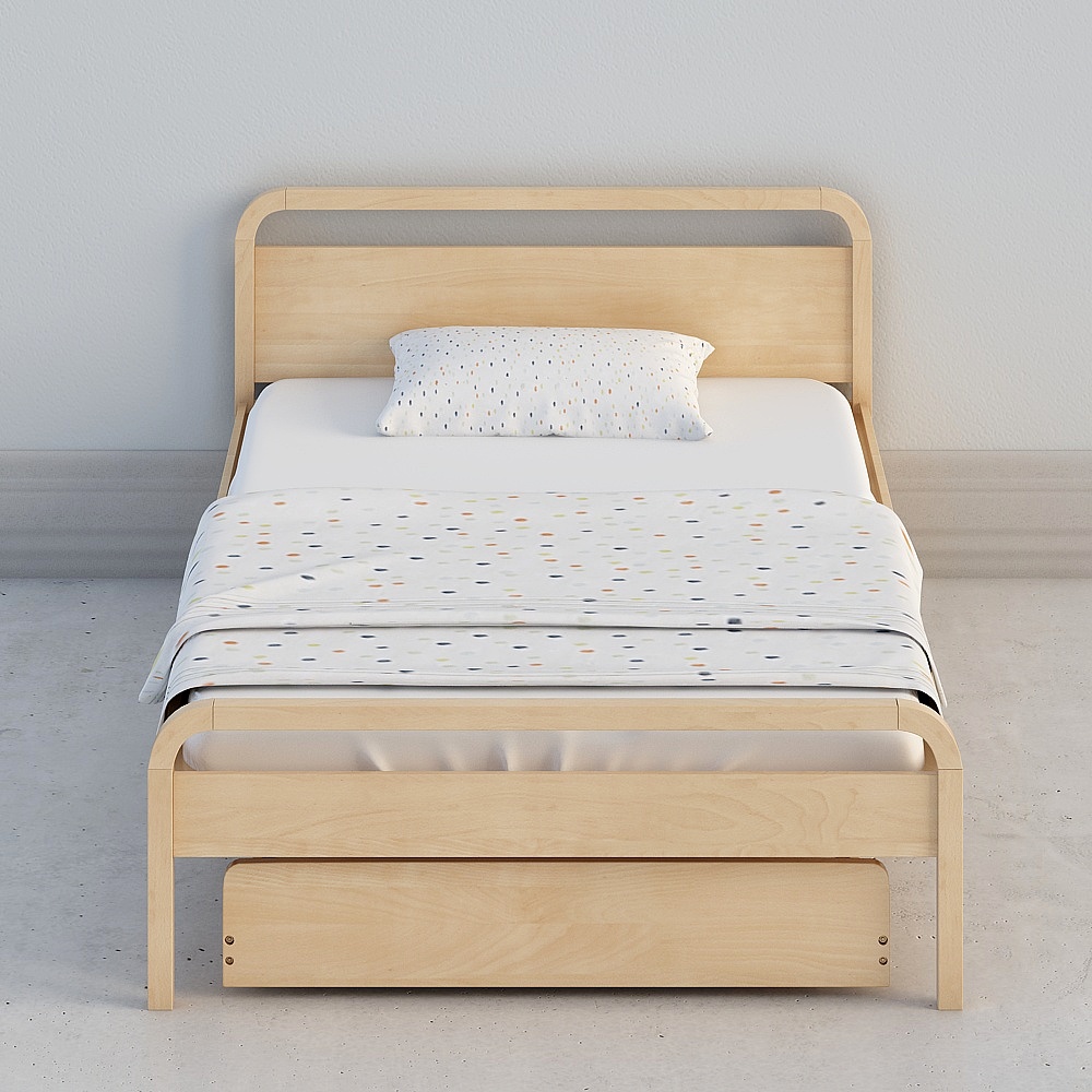 源氏木语-格林-Y19B09-儿童床