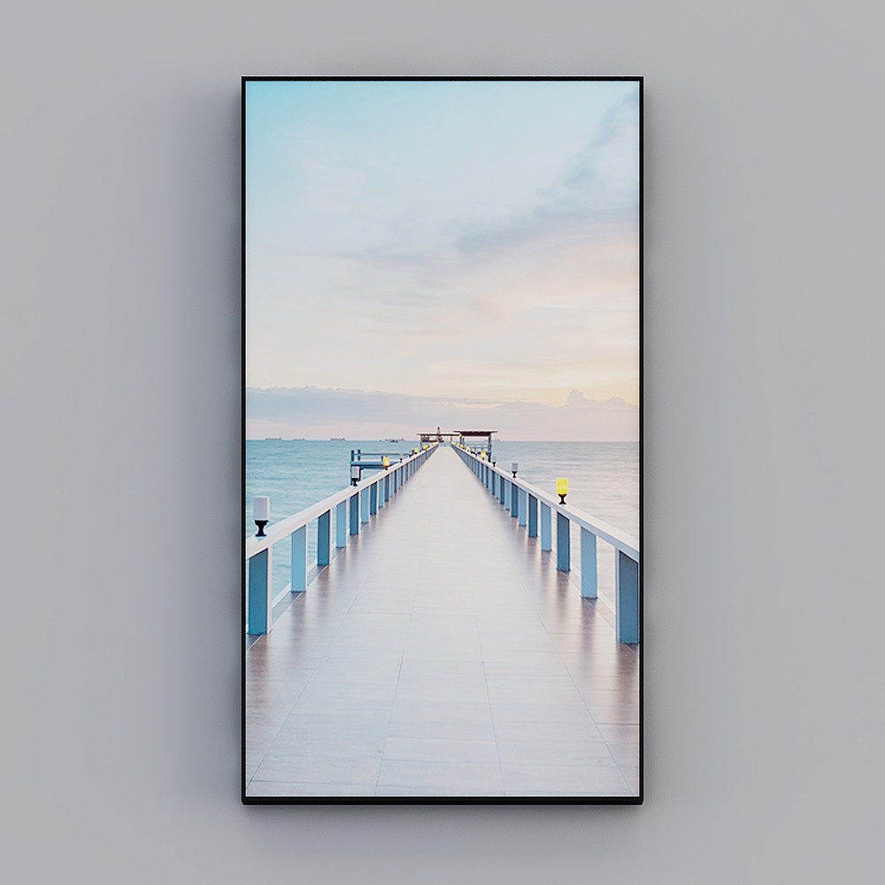 海龙红-北欧风-客厅卧室玄关装饰画-四季物语3D模型