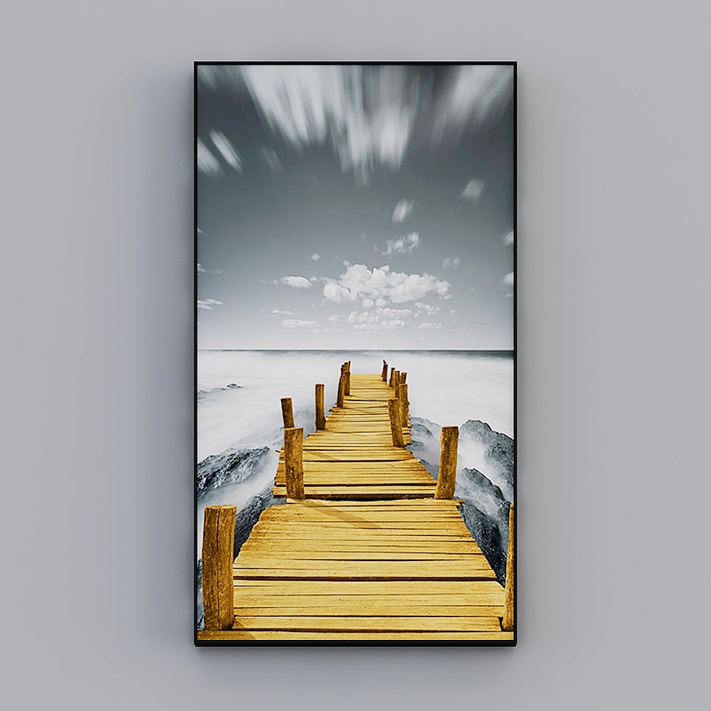 海龙红-北欧风-客厅卧室玄关装饰画-四季物语