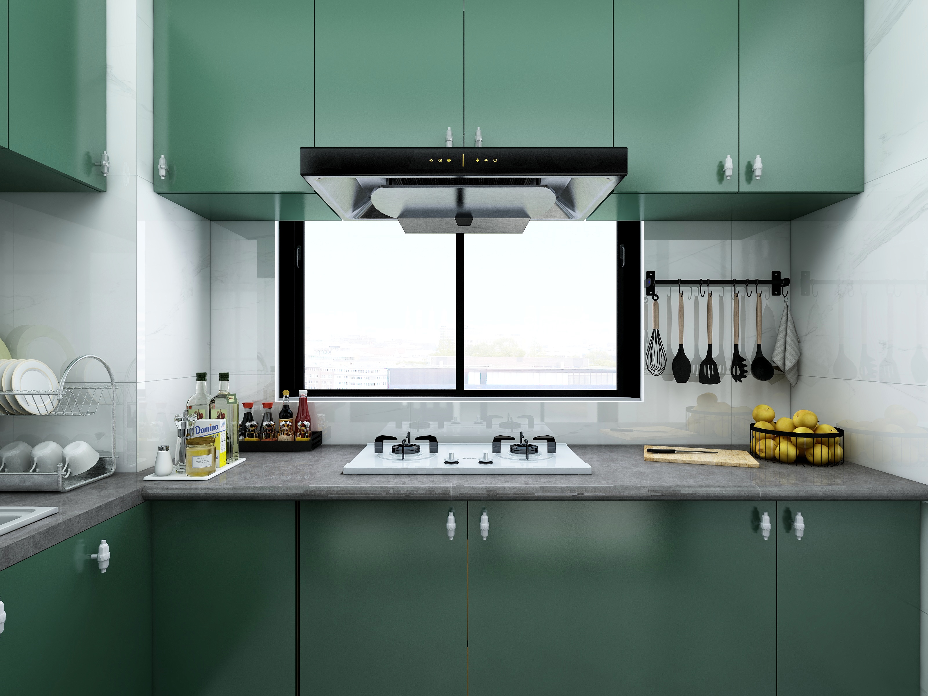 郭本泉-《慕凡》现代黑白简欧装修效果图