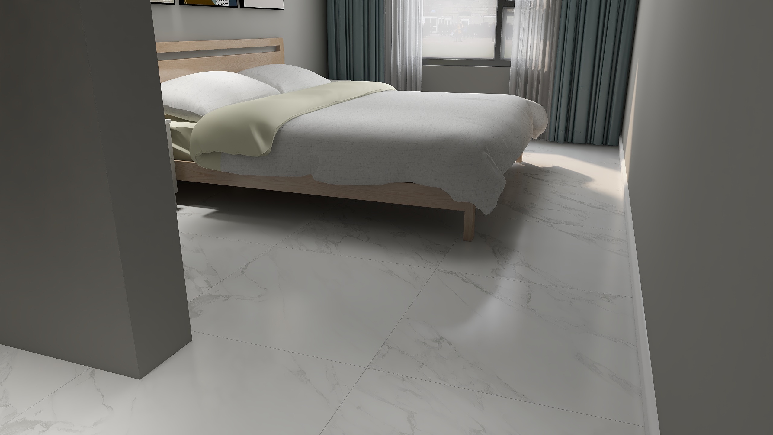 精馨设计-民警小区-北欧原木风-装修设计方案