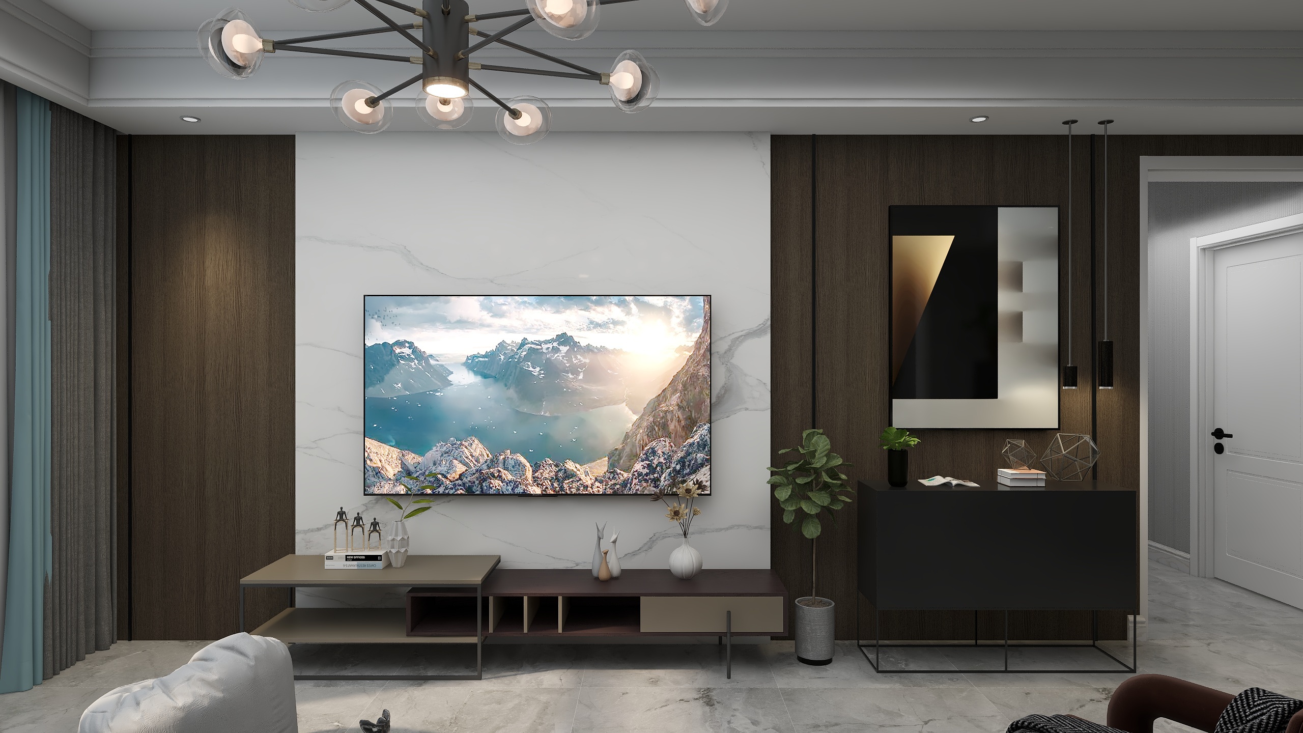 室內設計師阿楠-天银大厦A座1101室（完结）-装修设计方案