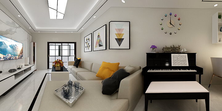 朱玉红金豪瓷砖-四建金海福苑-装修设计方案