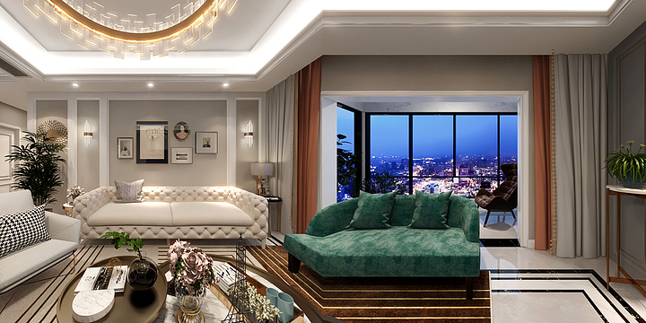 襄阳整家定制-805-简美1-装修设计方案