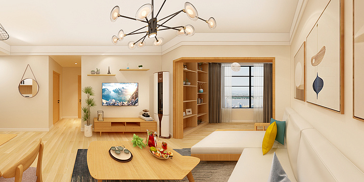 诺信全屋定制-力扬时代10-1605-装修设计方案