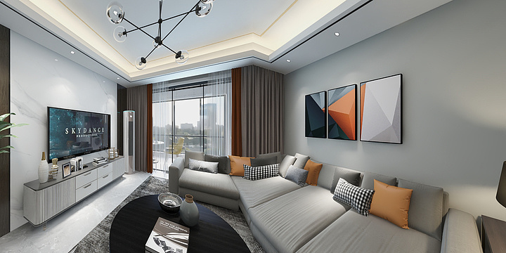 顾家整装设计1-文一1-2401现代轻奢-装修设计方案