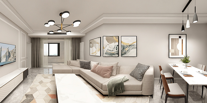 LYF设计-华清幸福里腾叔叔-装修设计方案