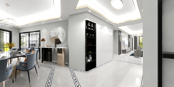 室内设计师李财-润和山水郡杨总-装修设计方案