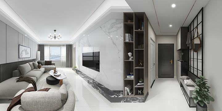 室内设计25-现代轻奢-装修设计方案