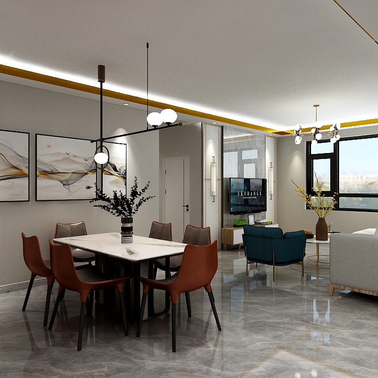 梵浩设计工作室-紫-装修设计方案