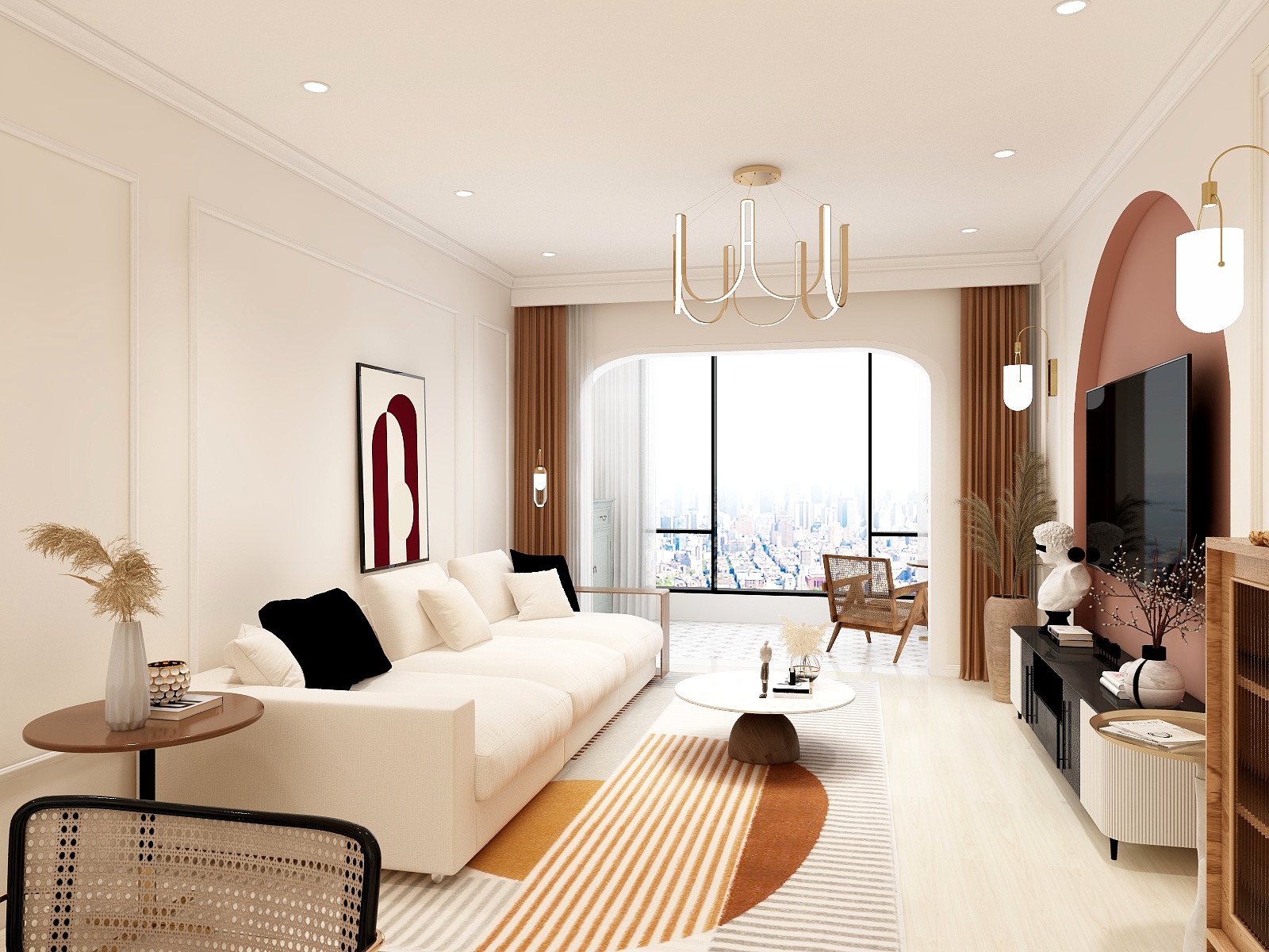 XIIicc-万达中央华城-63m²装修效果图