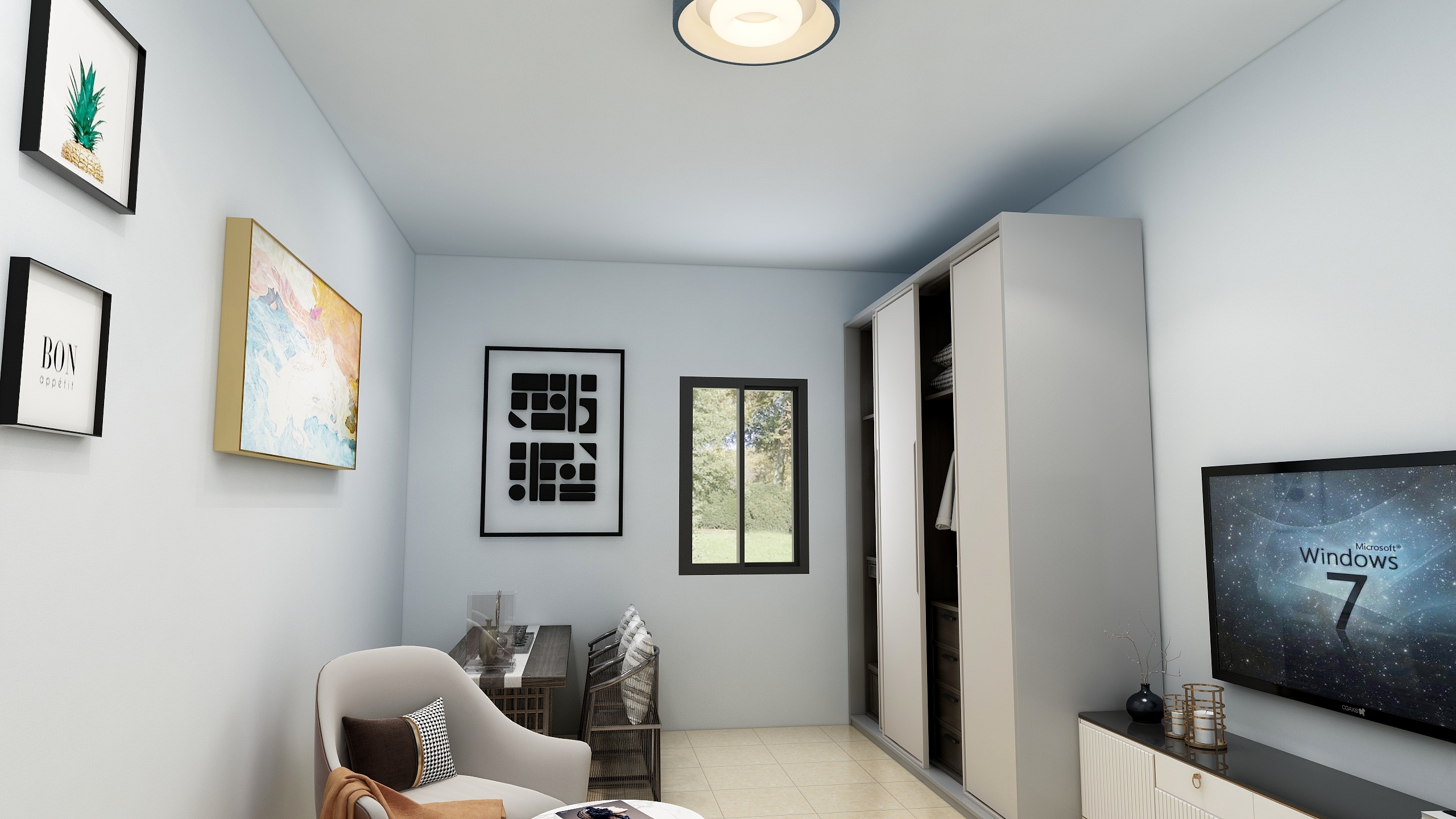 百杨。-二楼-装修设计方案