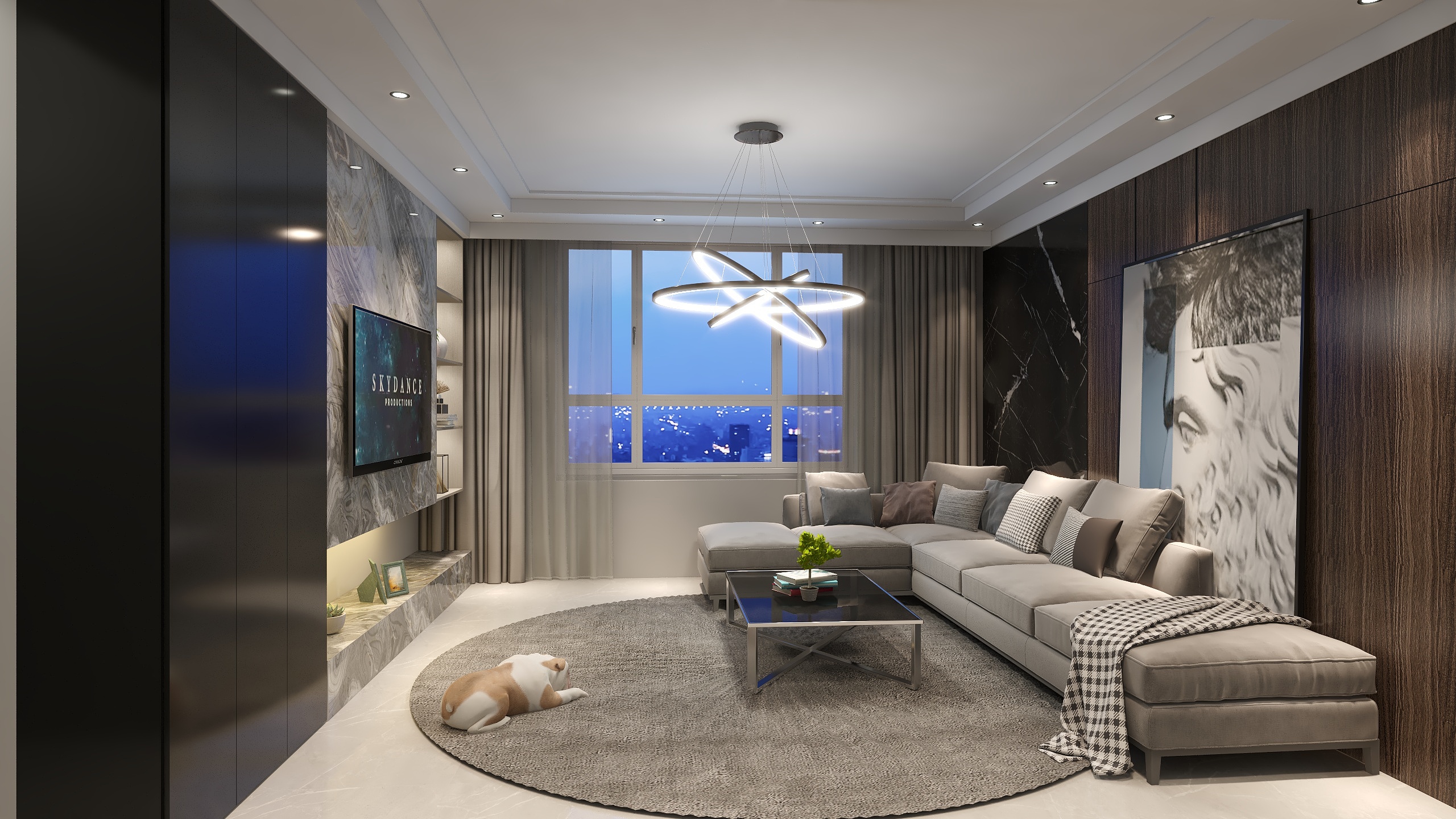 菏泽王杰-公元一号-装修设计方案