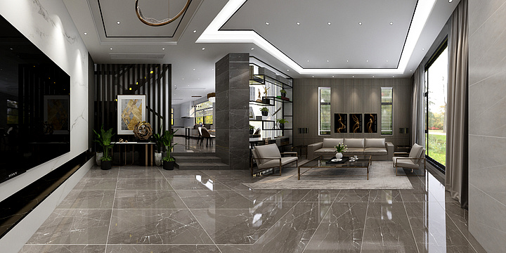 徐吉发-现代轻奢别墅-装修设计方案