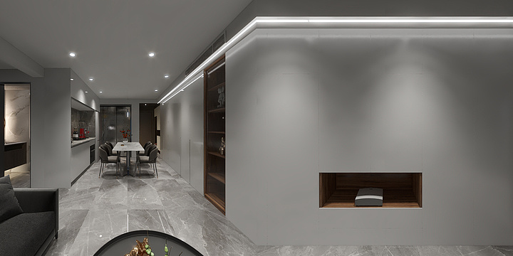 设计师王振-龙湖香醍璟宸后现代109㎡3室-装修设计方案