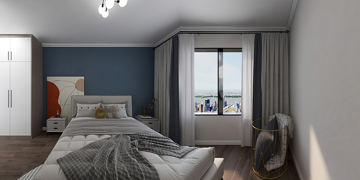 全案设计MiniY-欧盛装饰*香格里拉120平-装修设计方案