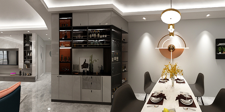 桑梓ZFWI-菜夏轻奢-装修设计方案