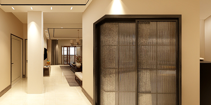 煌特装饰设计-岭山小区-装修设计方案