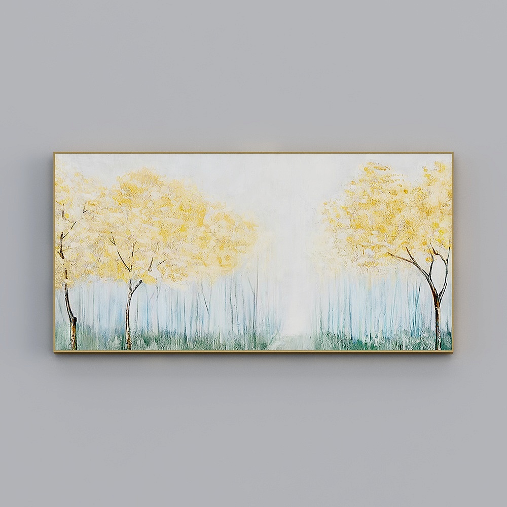 海龙红-现代风-客厅卧室餐厅挂画-弥金岁月