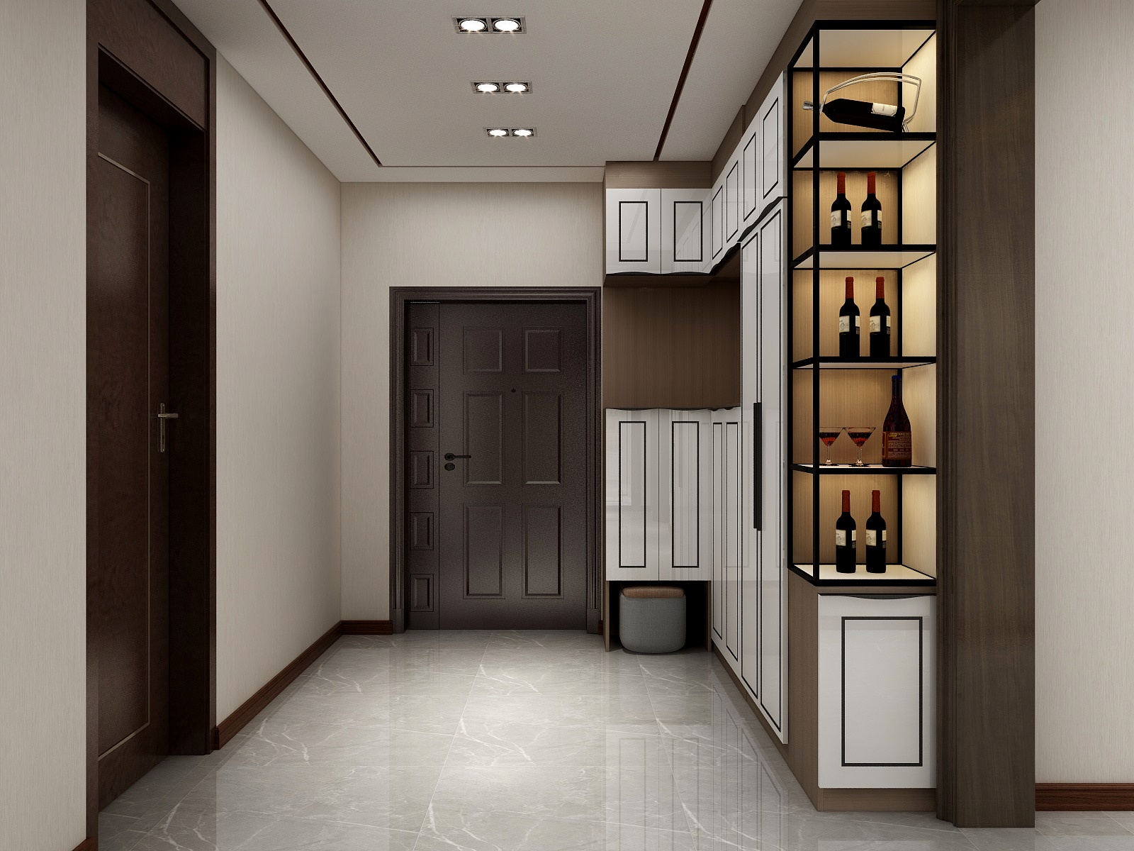 小小呆萌-龙江华苑12#-1-502-装修设计方案