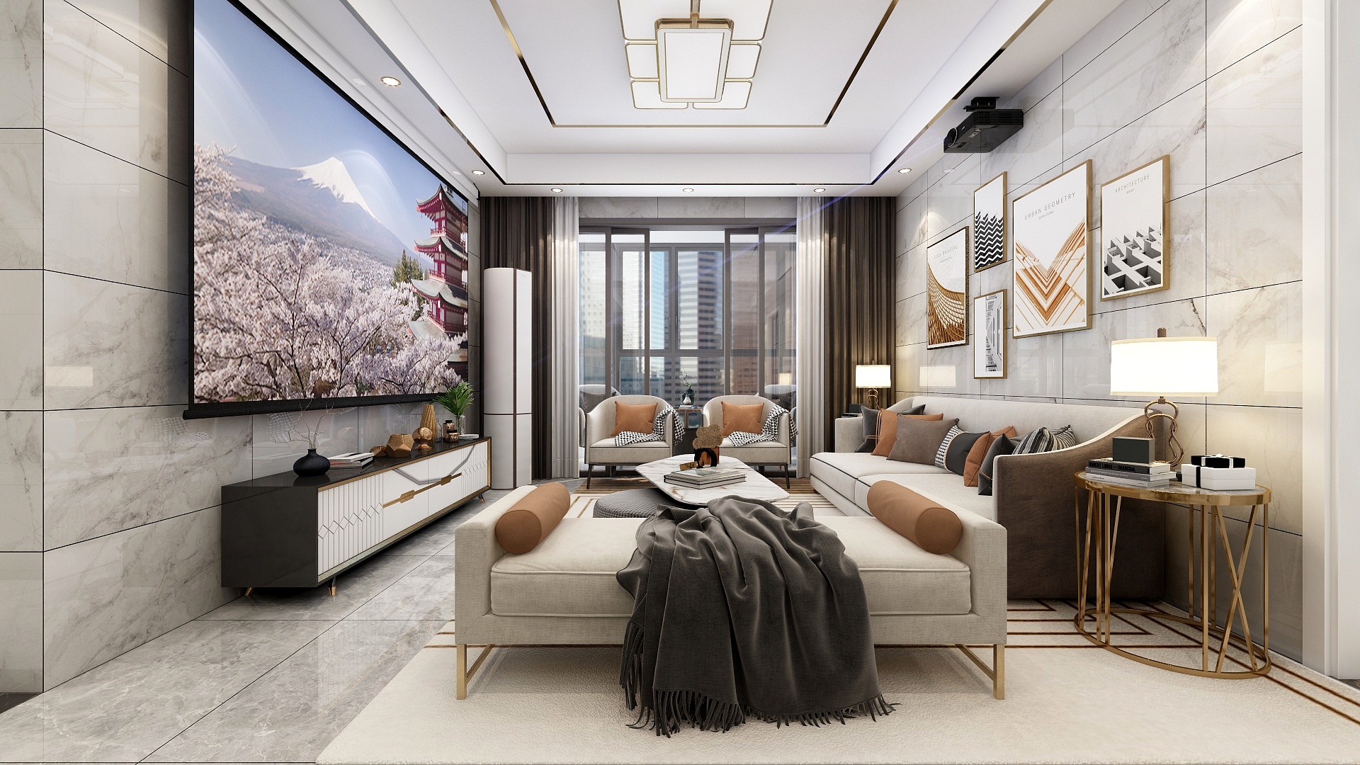 設计者-御景名都9-1401何小姐雅居-装修设计方案