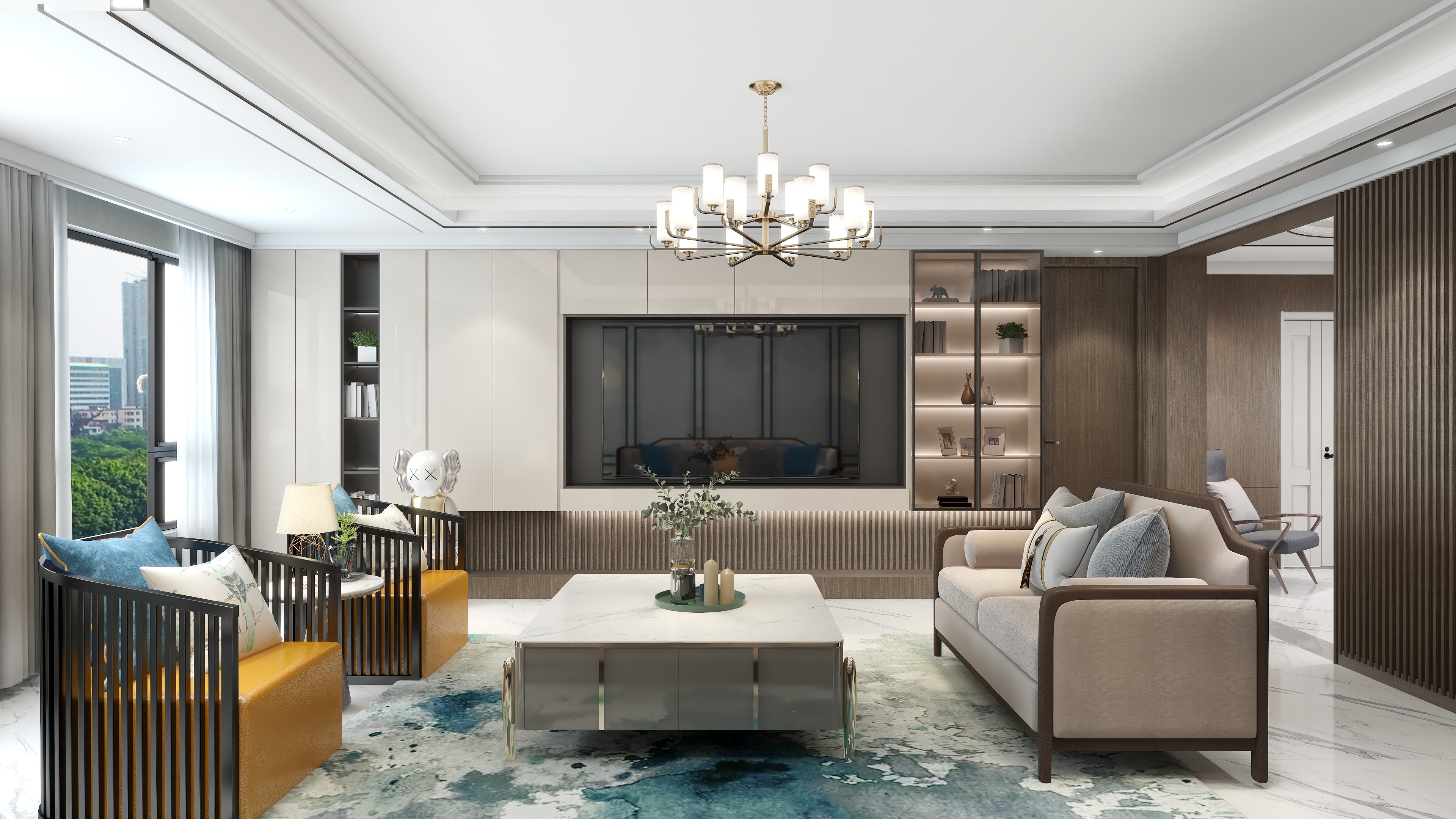 武阳阳-熙春郡176方新中式混搭私宅方案-装修设计方案