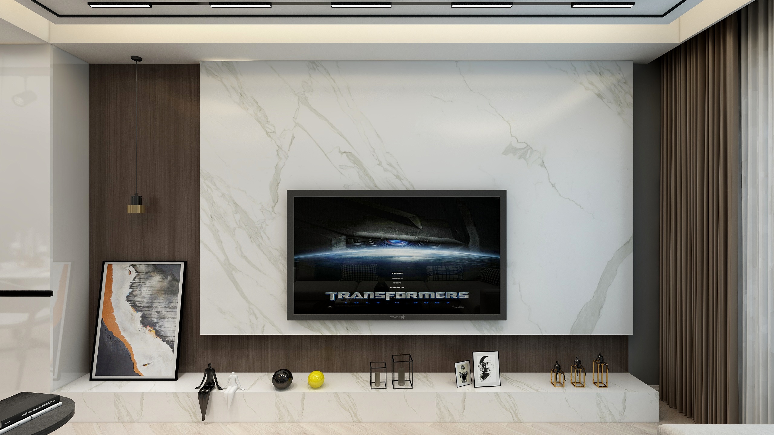 ShawnTan-保利东湾-装修设计方案