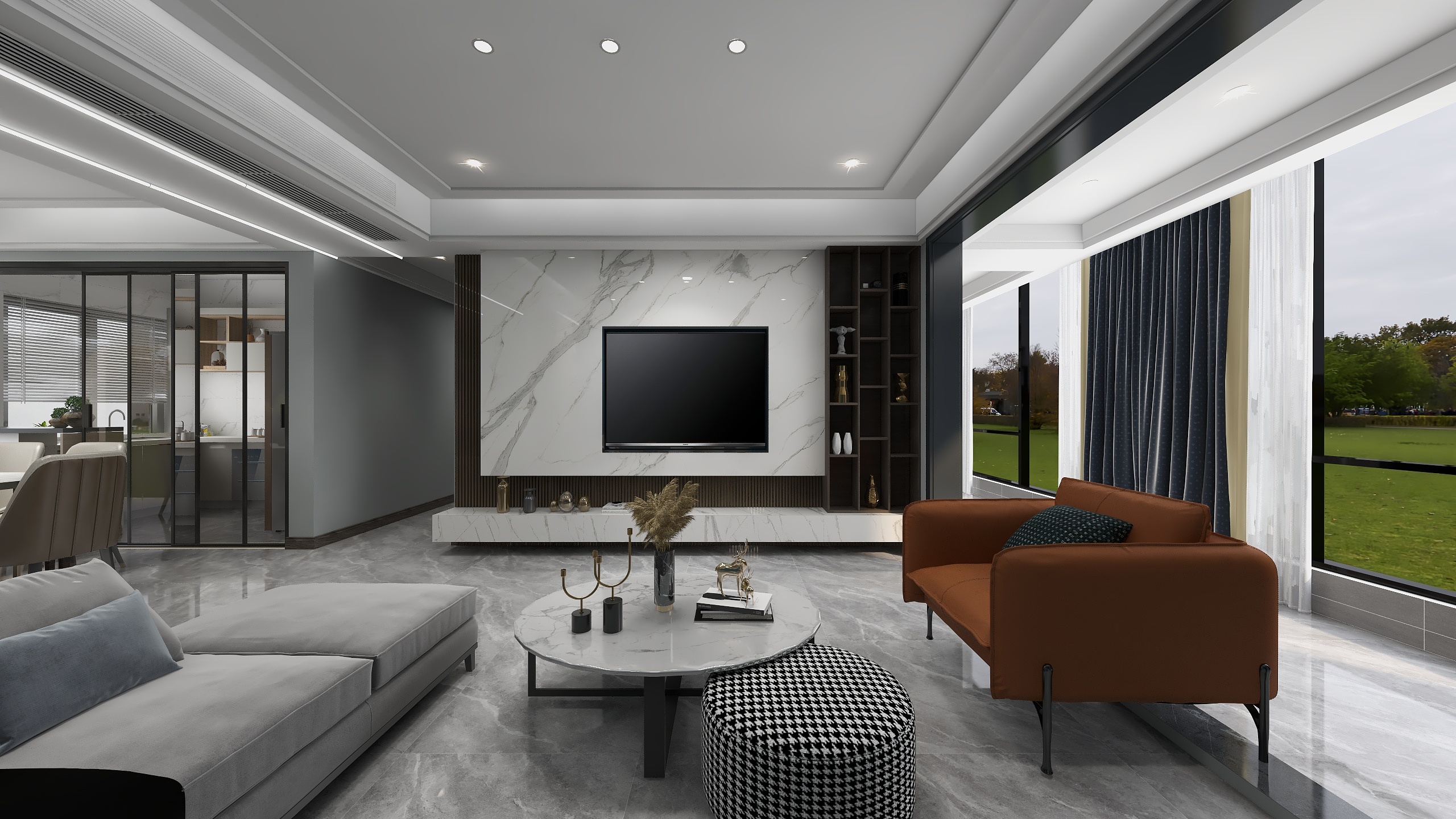 晏紫ANCF-中南漫悦湾装修效果图